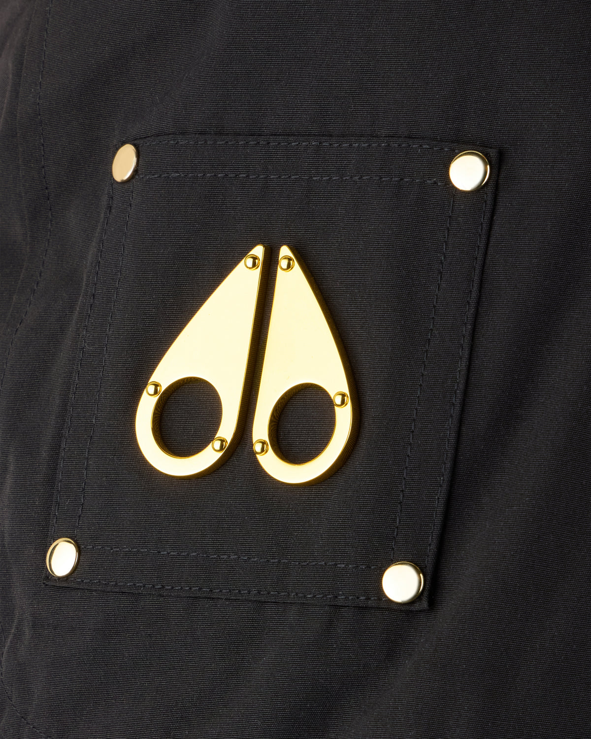 BLOUSON AVIATEUR EN DUVET ORIGINAL GOLD SERIES POUR ENFANT-NOIR-NOIR
