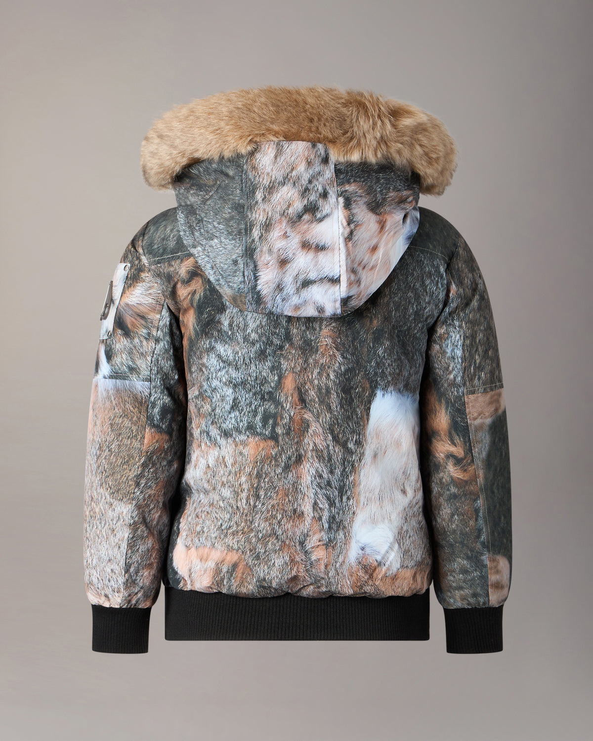 BLOUSON AVIATEUR ORIGINAL EN DUVET POUR ENFANT-WILD-BRONZE