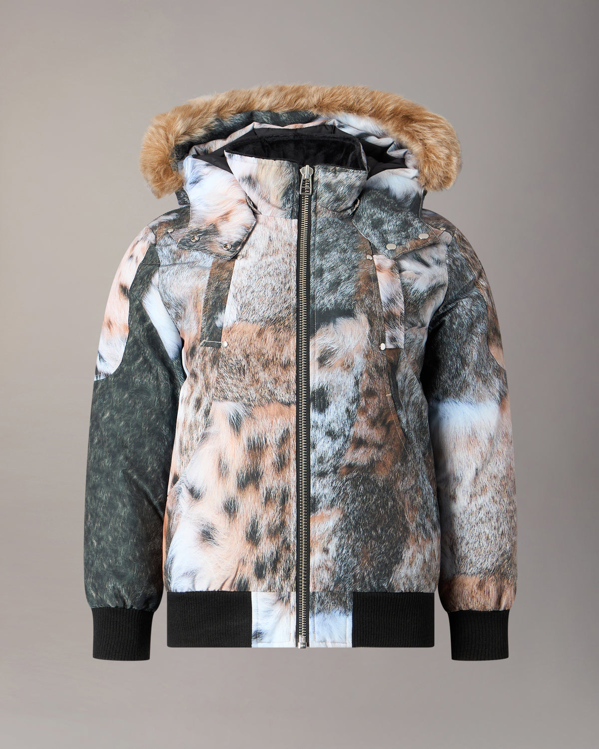 BLOUSON AVIATEUR ORIGINAL EN DUVET POUR ENFANT-WILD-BRONZE