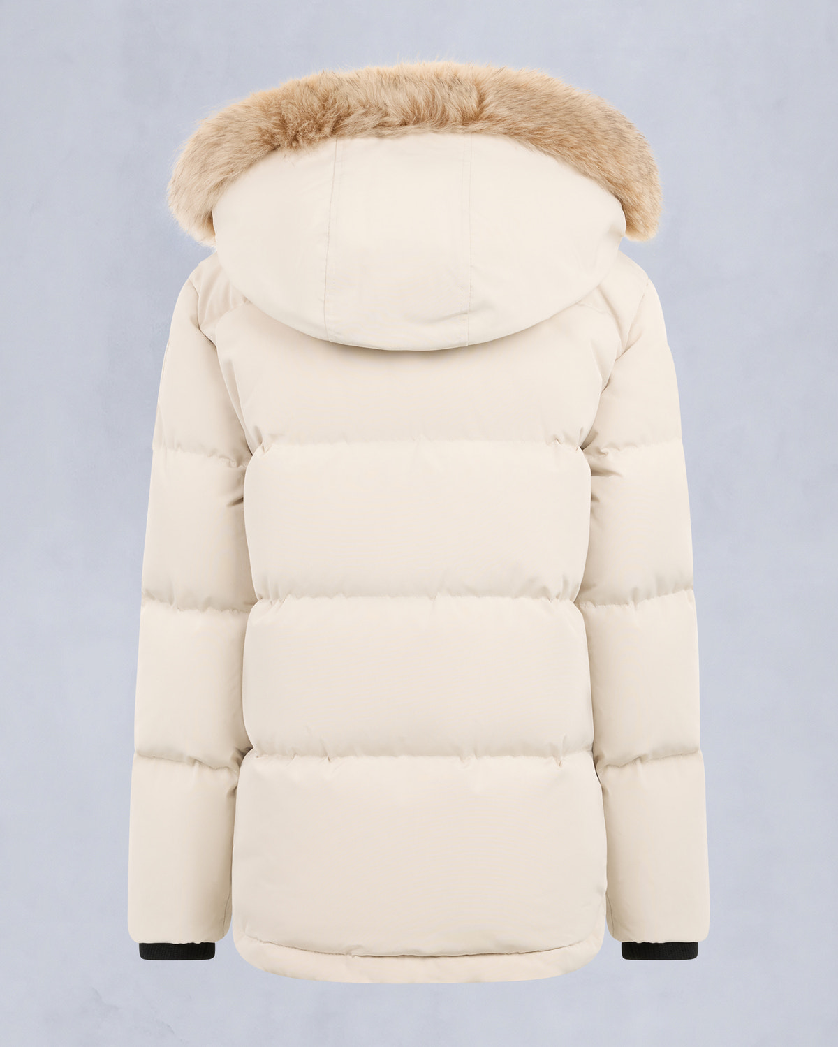 KIDS UNISEX ORIGINAL SHEARLING TRIM 3Q JACKET-ALABASTER/BRONZE