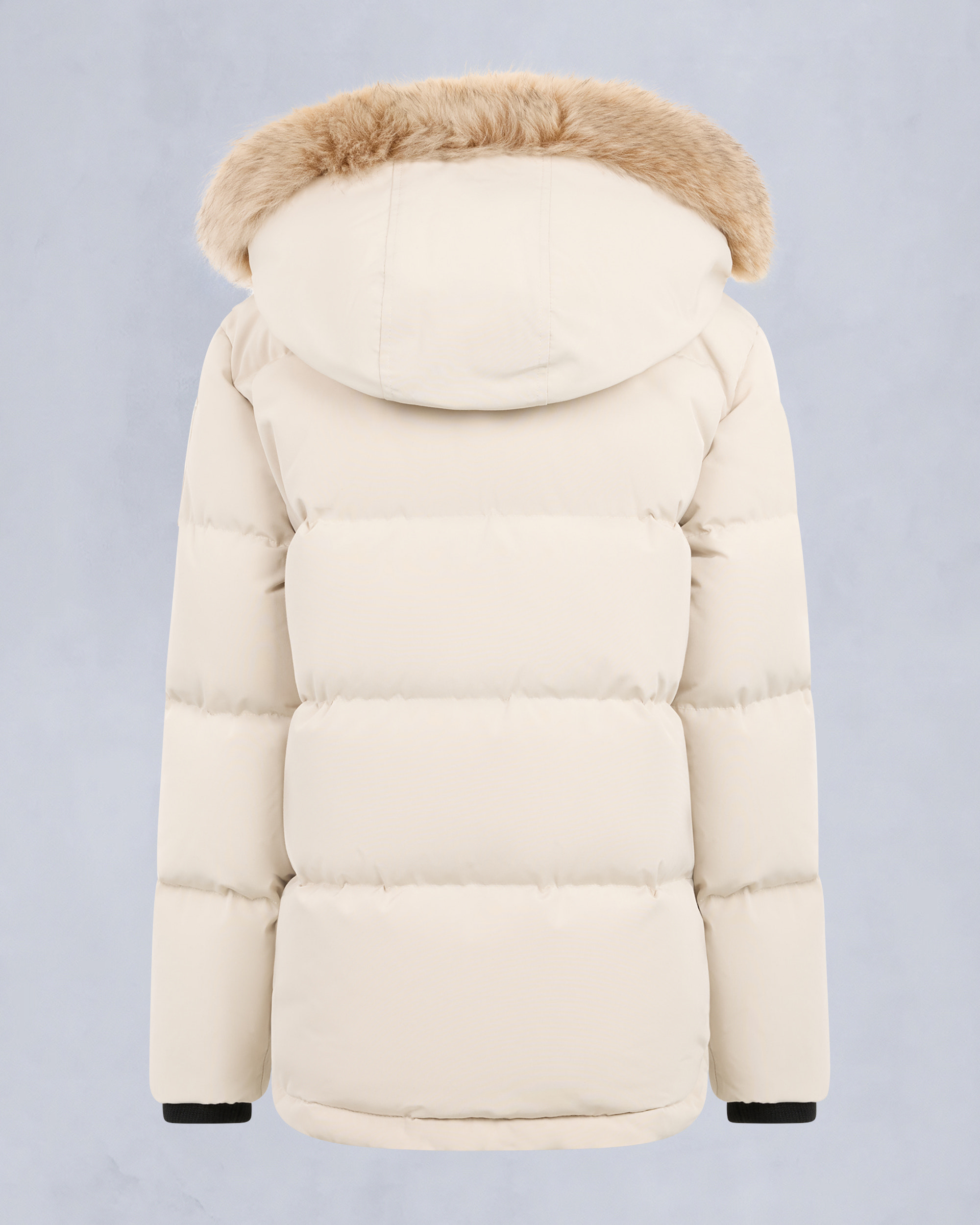 KIDS UNISEX ORIGINAL SHEARLING TRIM 3Q JACKET-ALABASTER/BRONZE