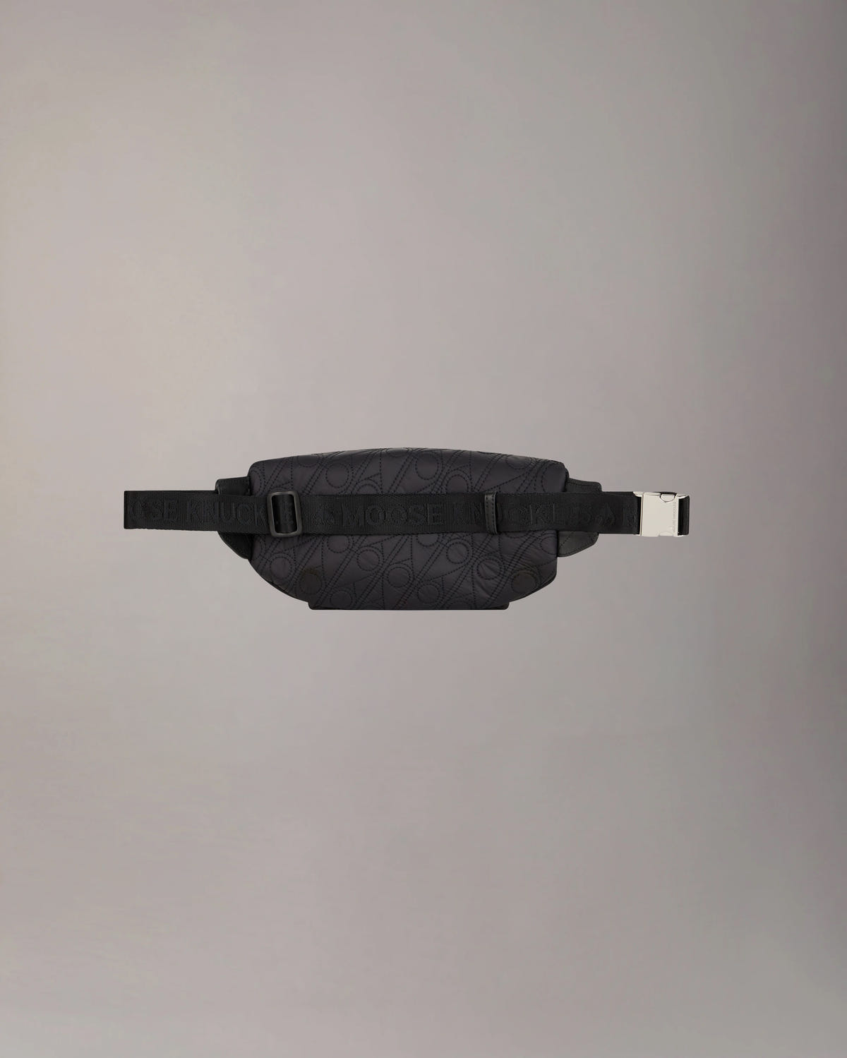 LOGO WAIST BAG-BLACK MONOGRAM