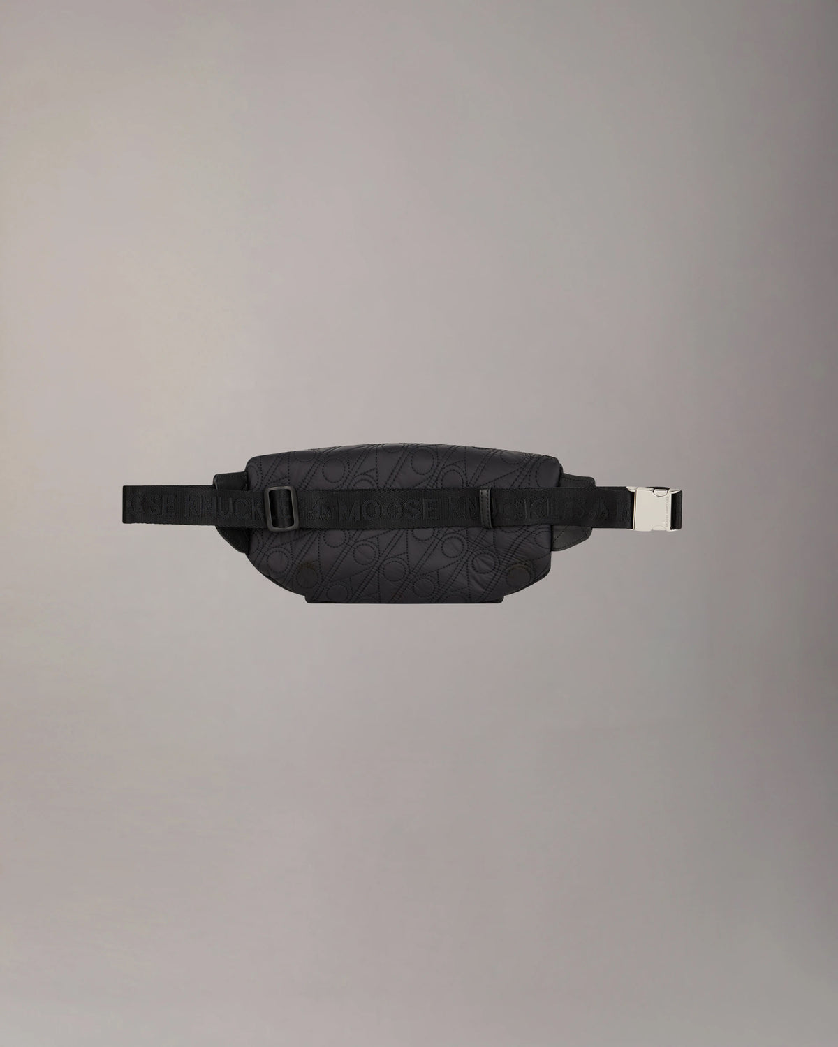 SAC BANANE À LOGO-NOIR MONOGRAMME