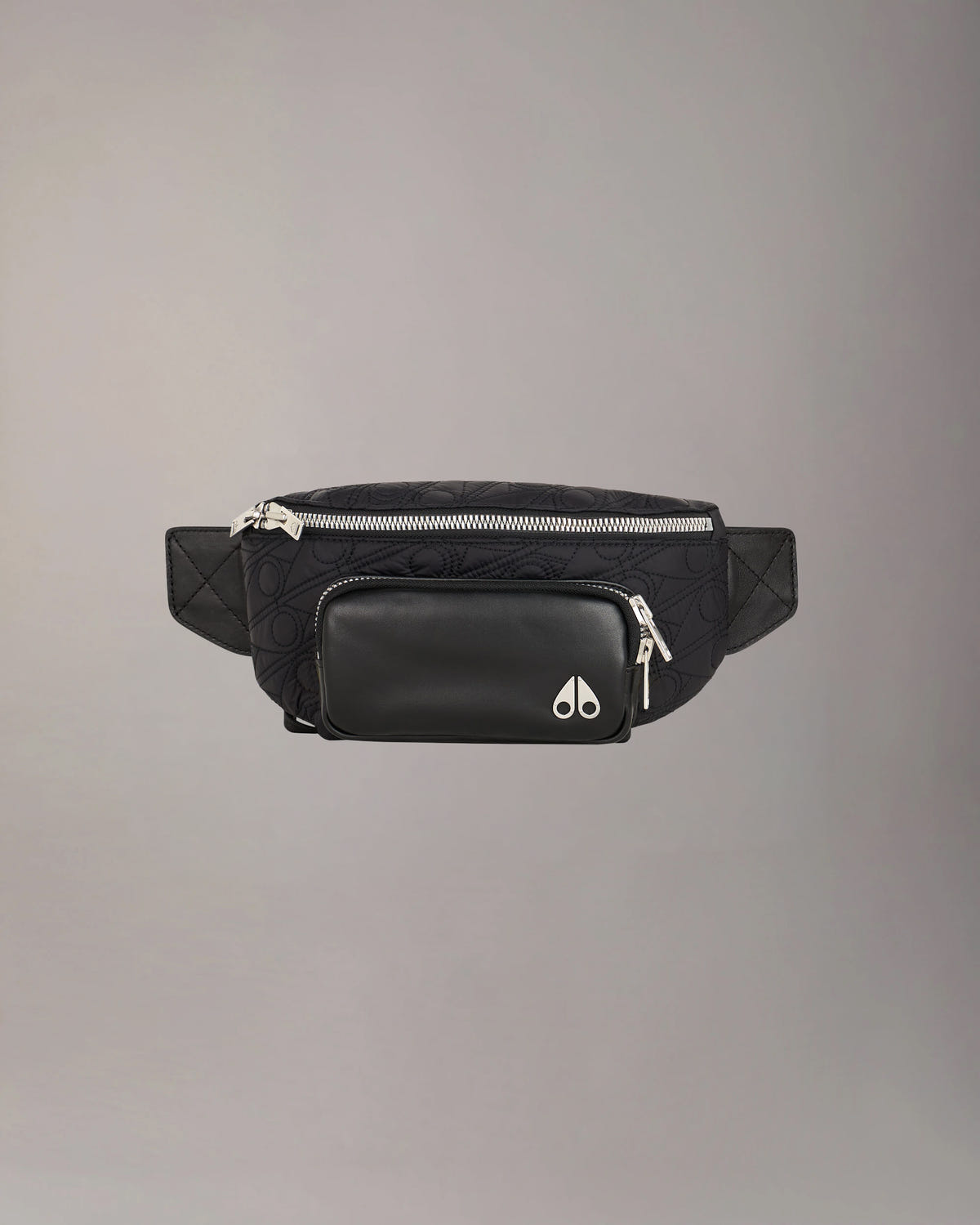LOGO WAIST BAG-BLACK MONOGRAM