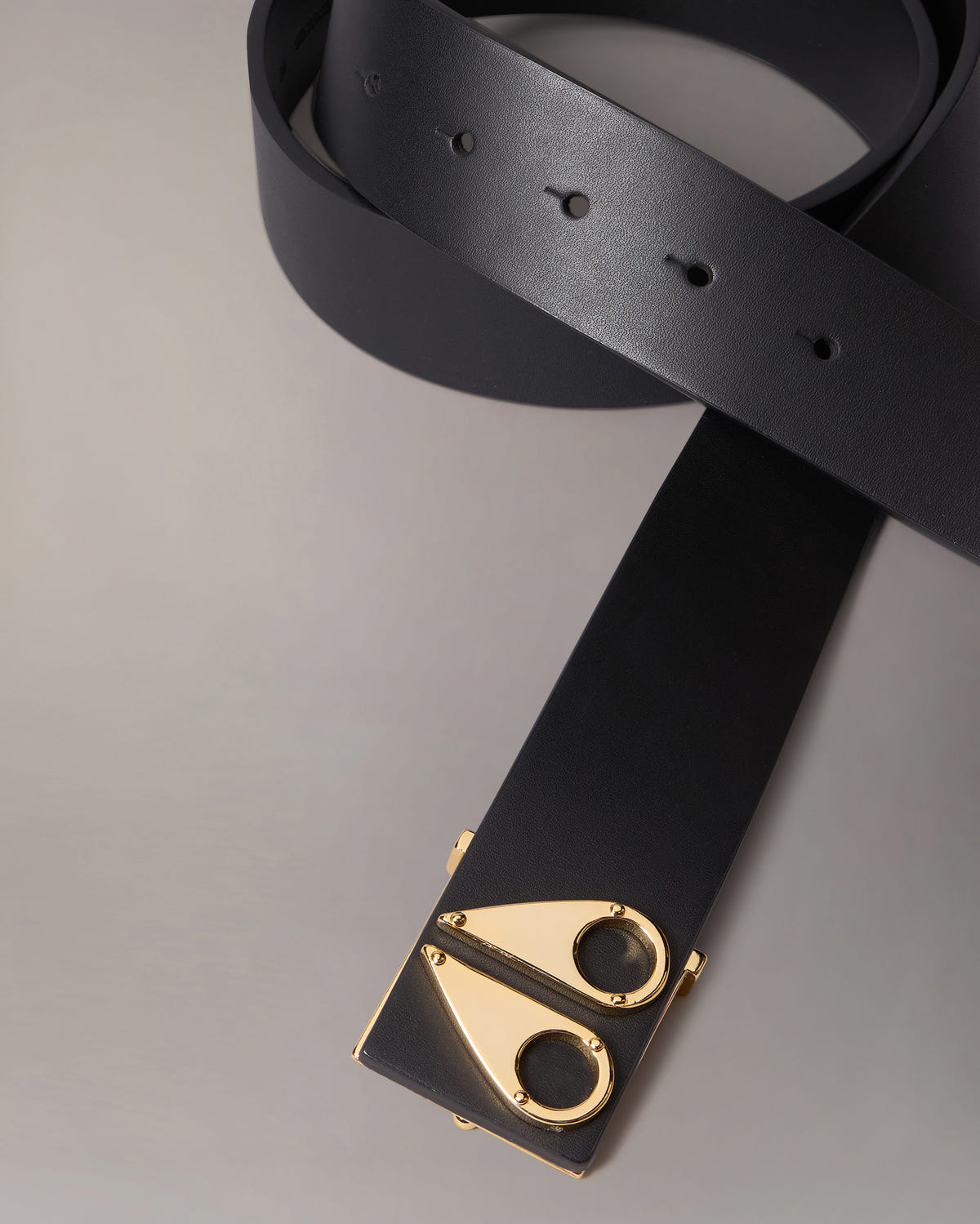 GOLD SERIES LARGE LOGO BELT-GOLD