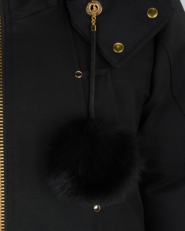 GOLD SERIES ORIGINAL SAINTE FLAVIE BOMBER JACKET-BLACK/BLACK
