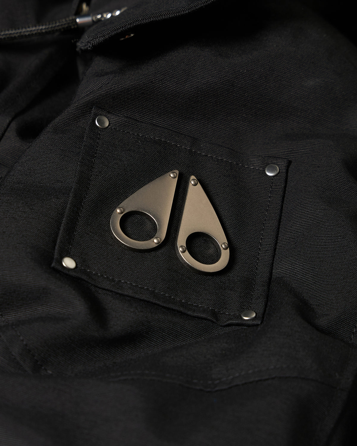 ORIGINAL DEBBIE DOWN BOMBER-BLACK-NATURAL