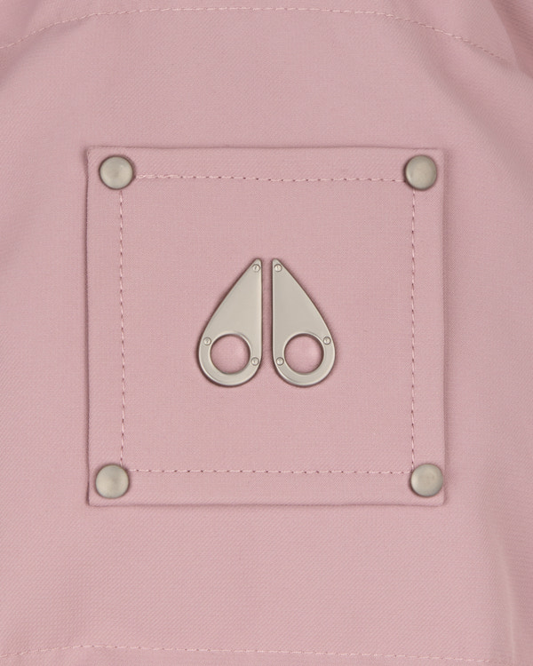 BLOUSON AVIATEUR CLOUD EN PEAU DE MOUTON-MAUVE/ALBÂTRE
