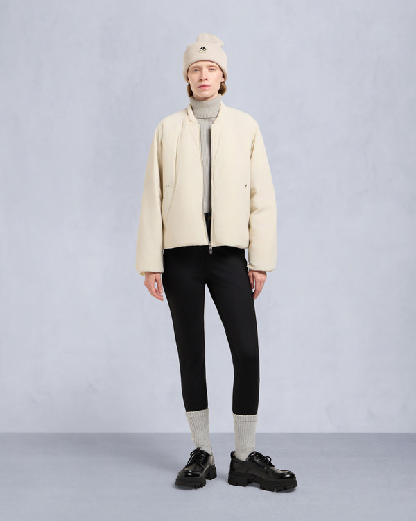 TEGAN BOMBER JACKET-ALABASTER