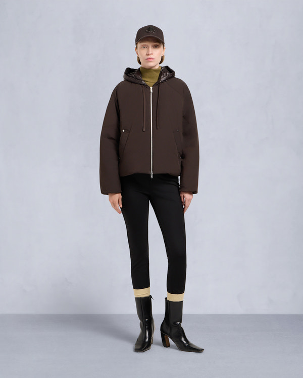 TEGAN BOMBER JACKET-ESPRESSO