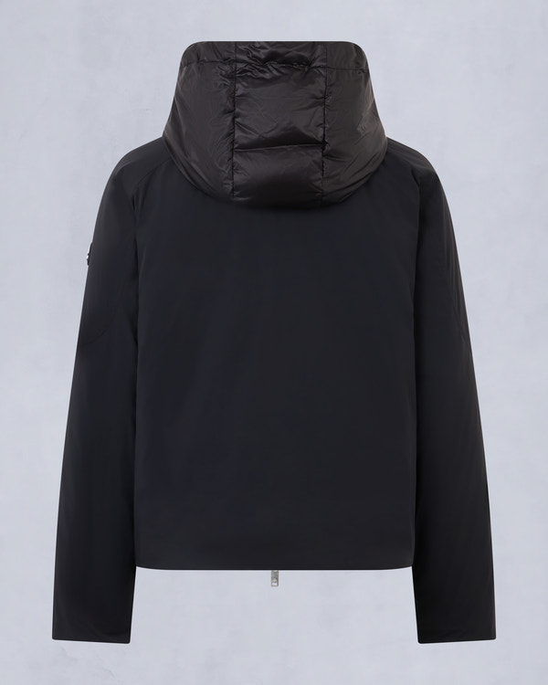 TEGAN BOMBER JACKET-BLACK