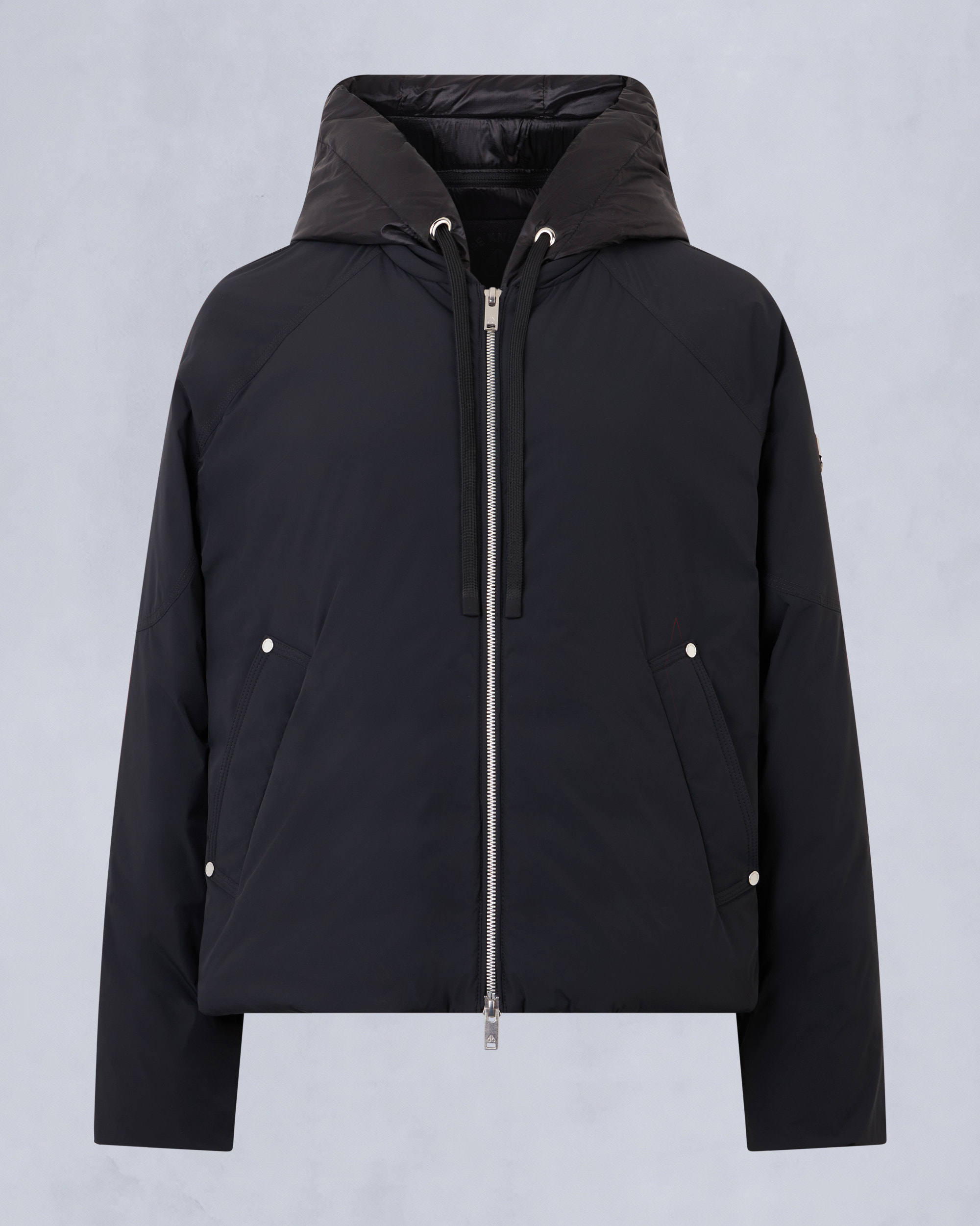 TEGAN BOMBER JACKET-BLACK