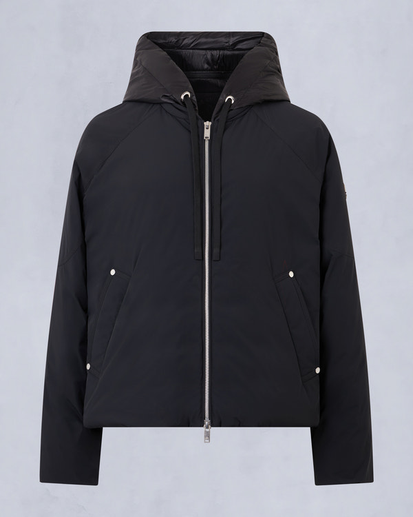 TEGAN BOMBER JACKET-BLACK