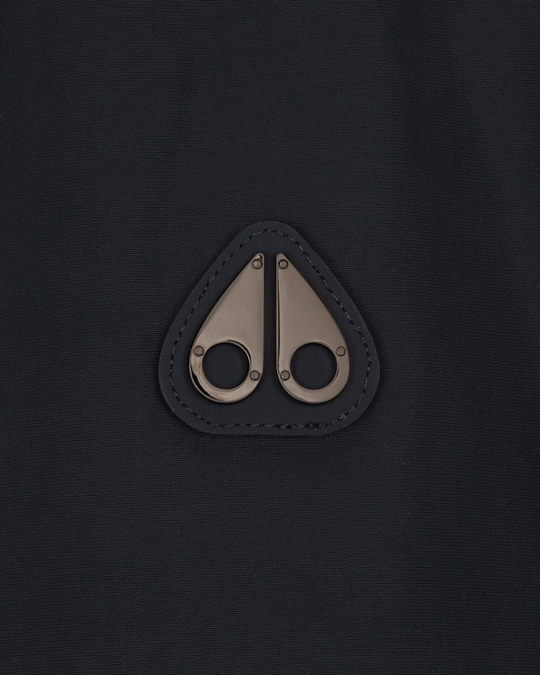 LONSDALE SHORT WRAP JACKET-BLACK