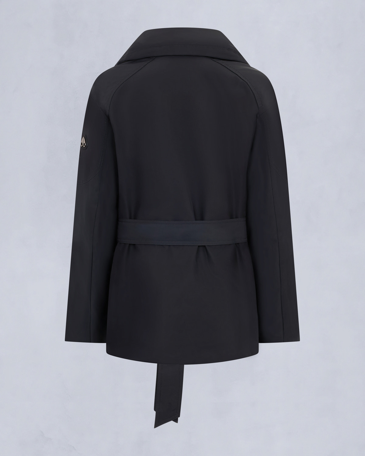 LONSDALE SHORT WRAP JACKET-BLACK