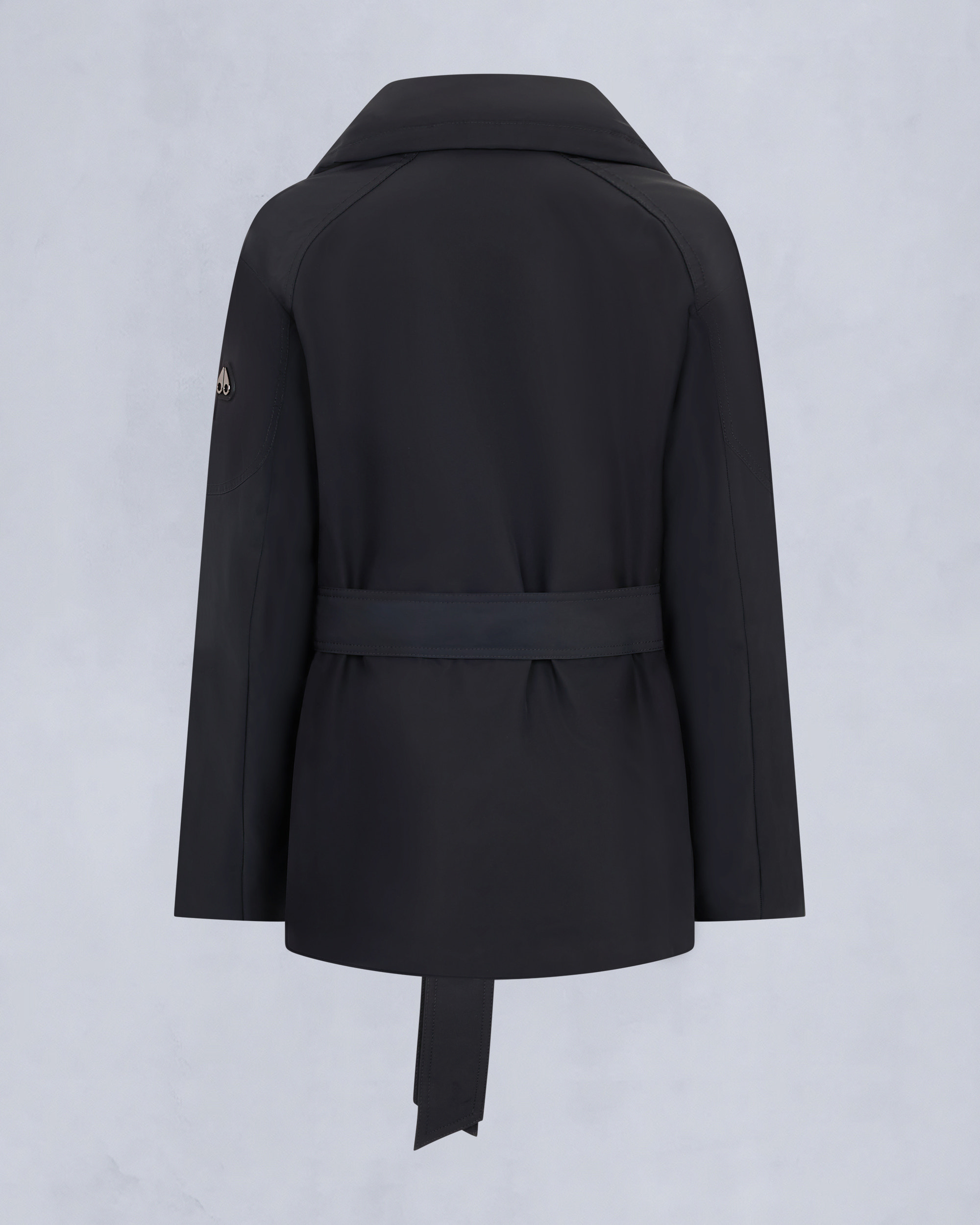 LONSDALE SHORT WRAP JACKET-BLACK