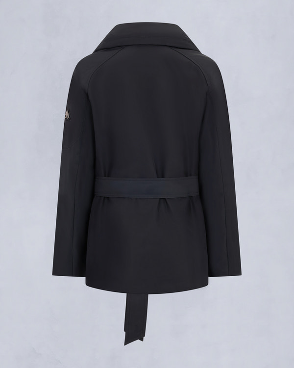 LONSDALE SHORT WRAP JACKET-BLACK