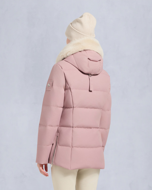 CLOUD 3Q JACKET-MAUVE/ALABASTER