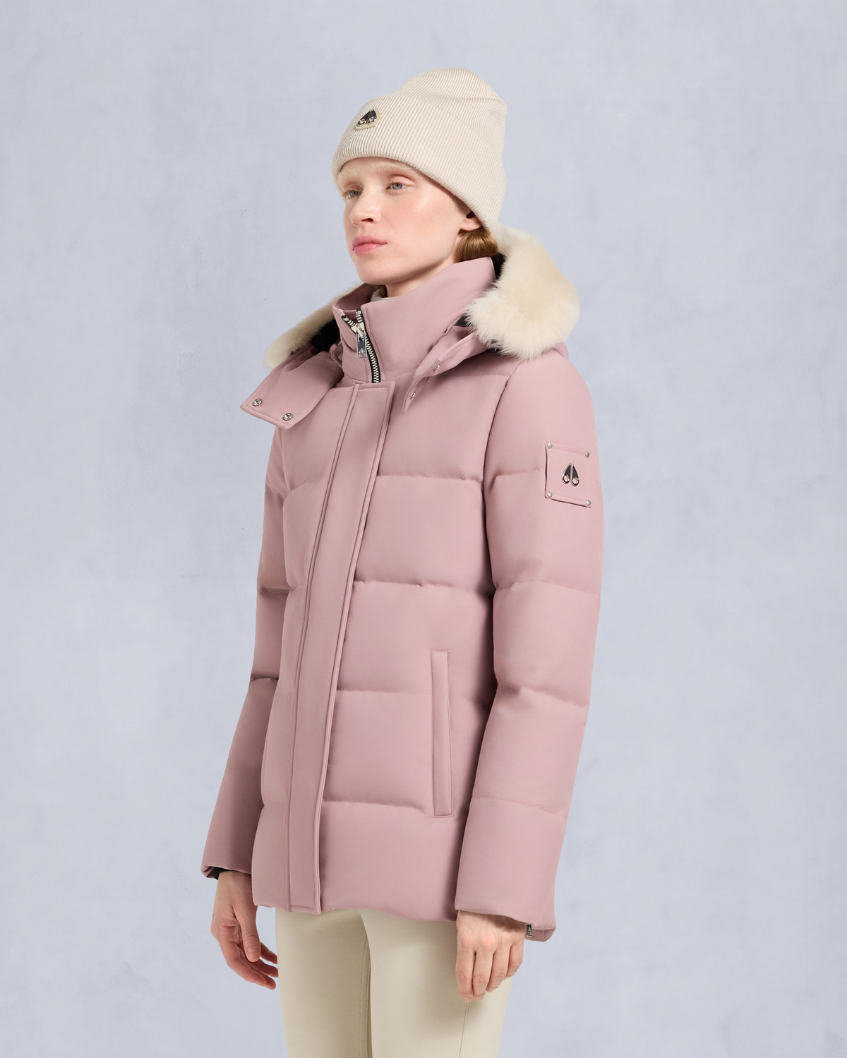 CLOUD 3Q JACKET-MAUVE/ALABASTER