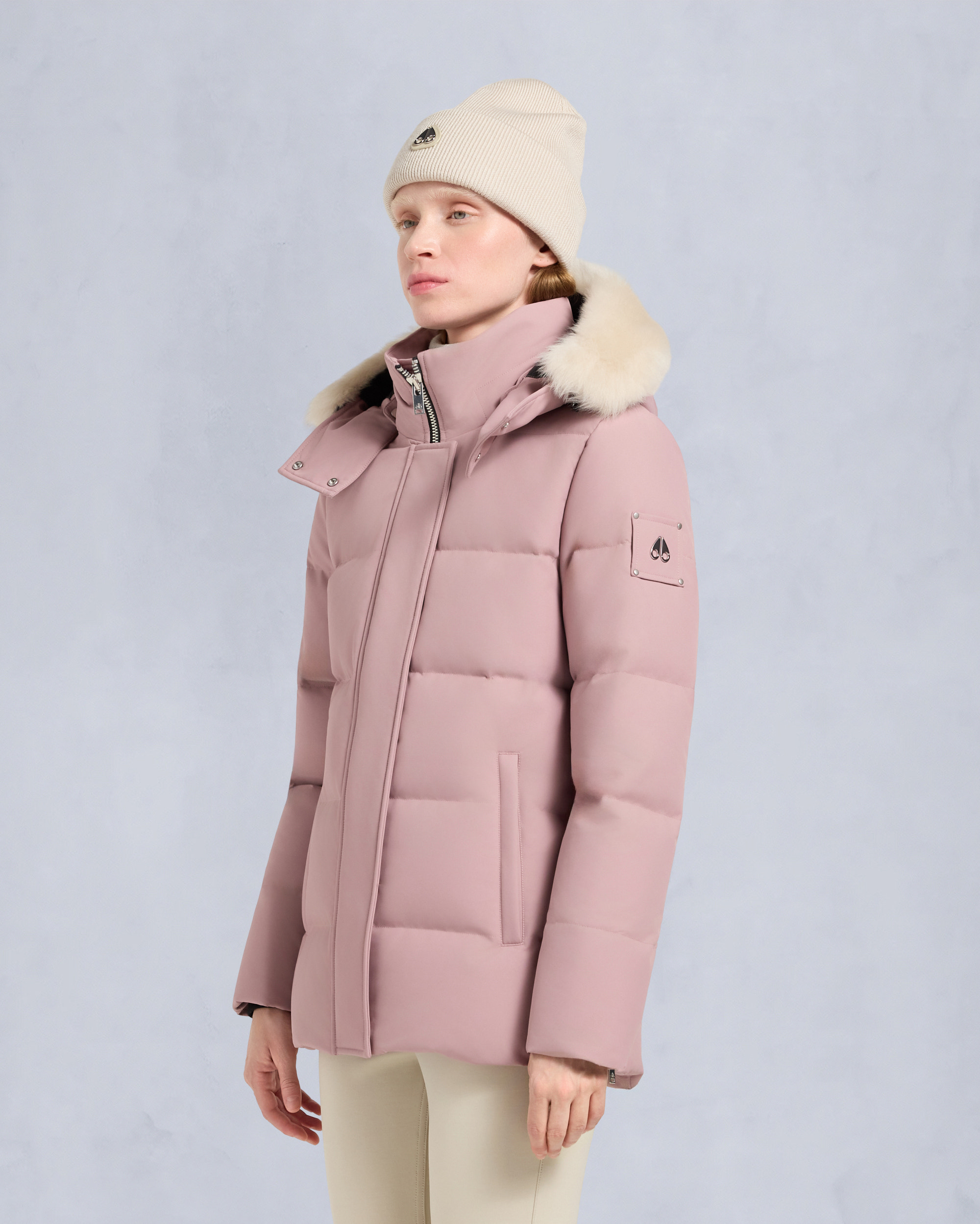CLOUD 3Q JACKET-MAUVE/ALABASTER