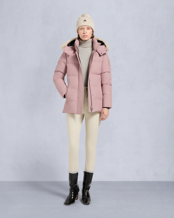 CLOUD 3Q JACKET-MAUVE/ALABASTER