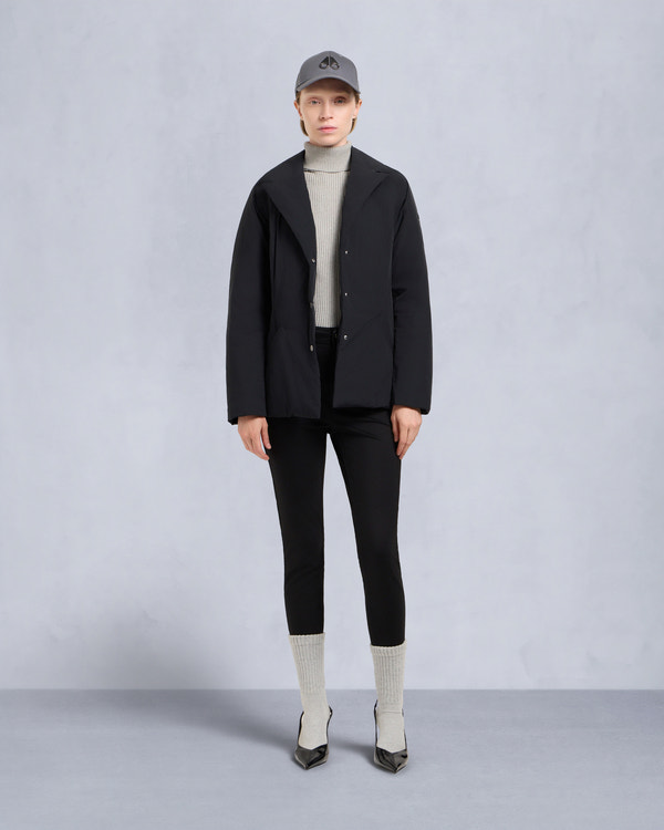 TEGAN BLAZER-BLACK