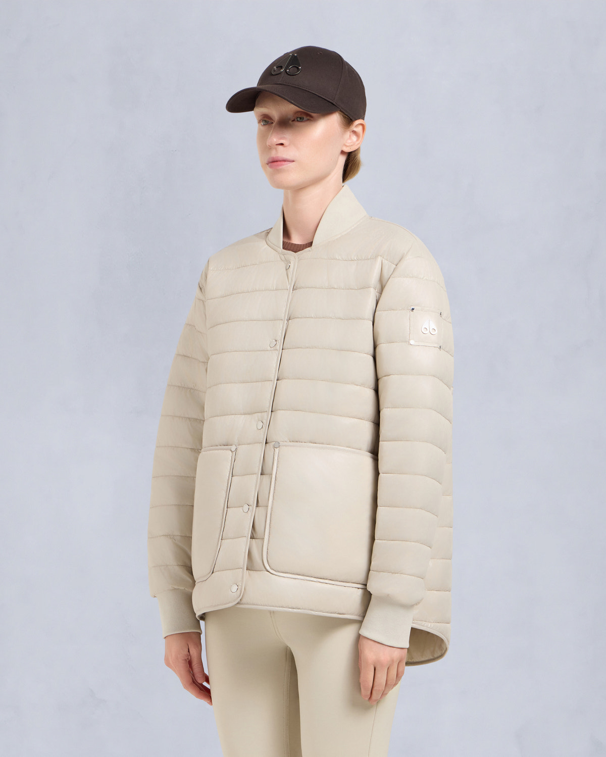 EDEN LINER JACKET-ALABASTER