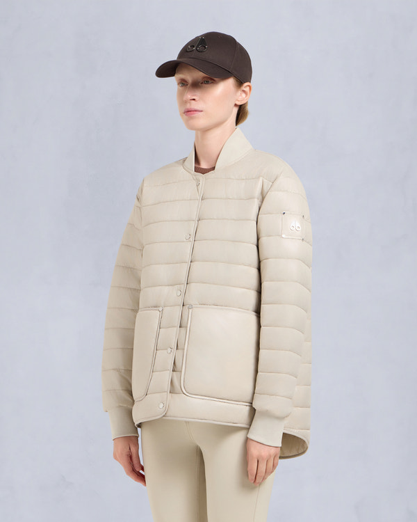EDEN LINER JACKET-ALABASTER