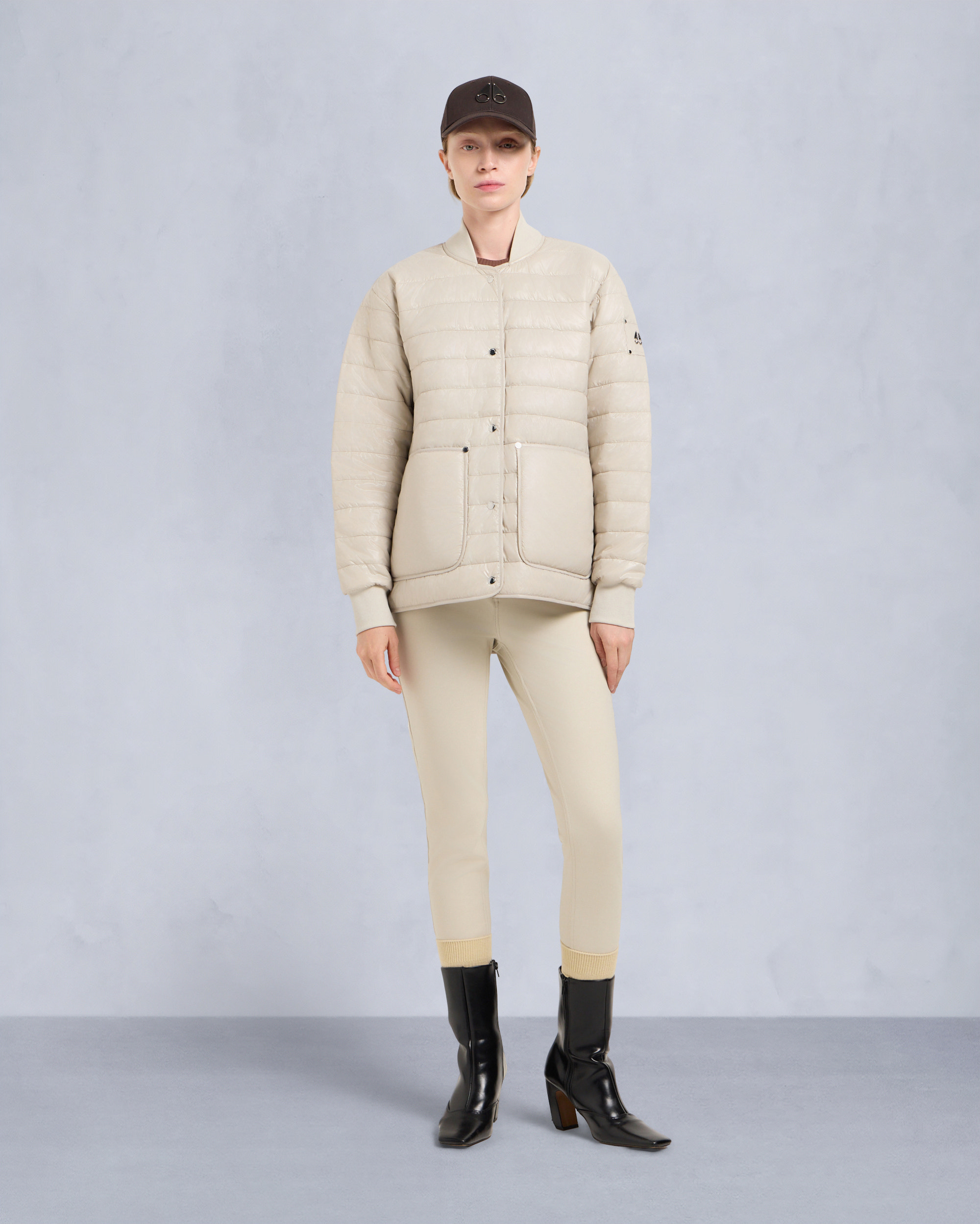 EDEN LINER JACKET-ALABASTER