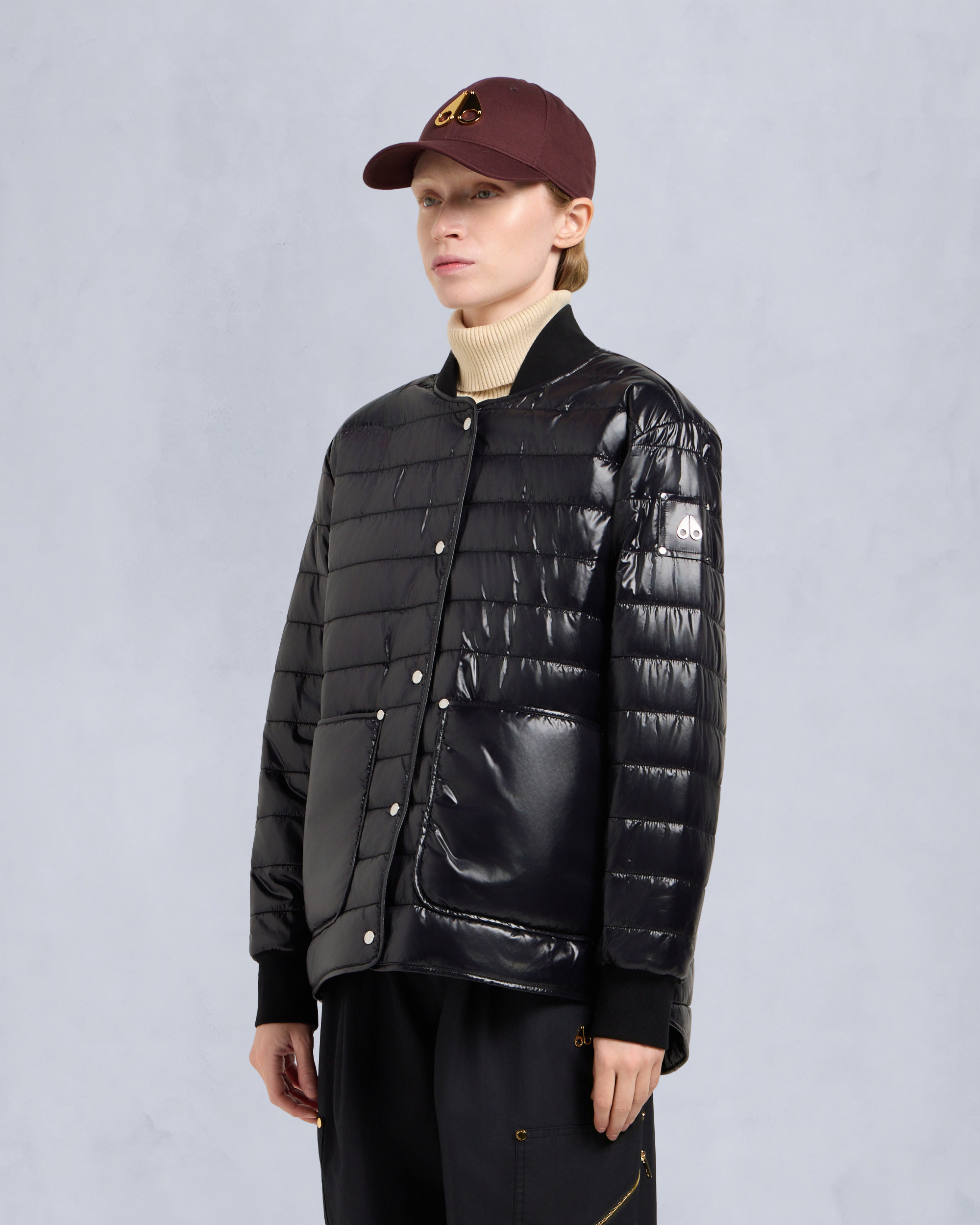 EDEN LINER JACKET-BLACK