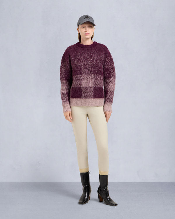 PALMER PULLOVER MIT RUNDHALSAUSSCHNITT