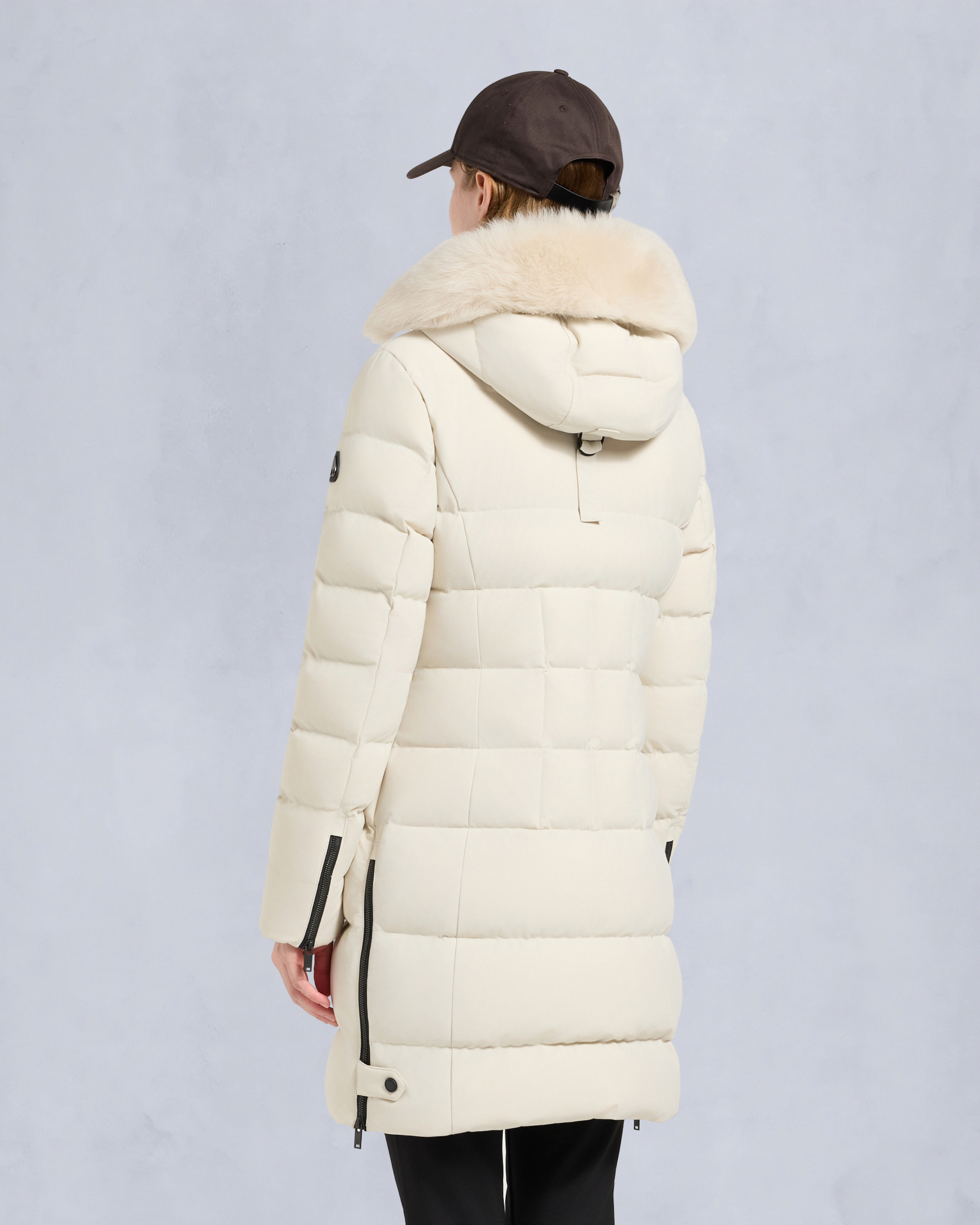 NYLUXE WATERSHED 3 PARKA-ALABASTER