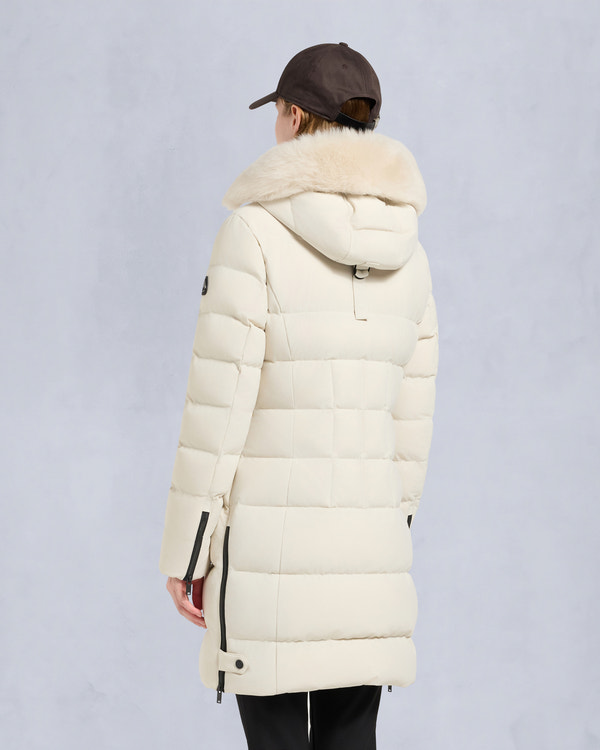NYLUXE WATERSHED 3 PARKA-ALABASTER