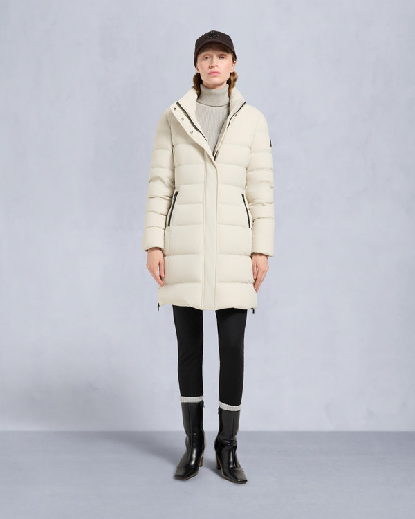 NYLUXE WATERSHED 3 PARKA-ALABASTER
