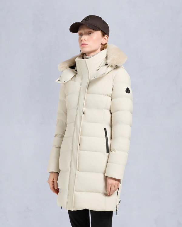 NYLUXE WATERSHED 3 PARKA-ALABASTER