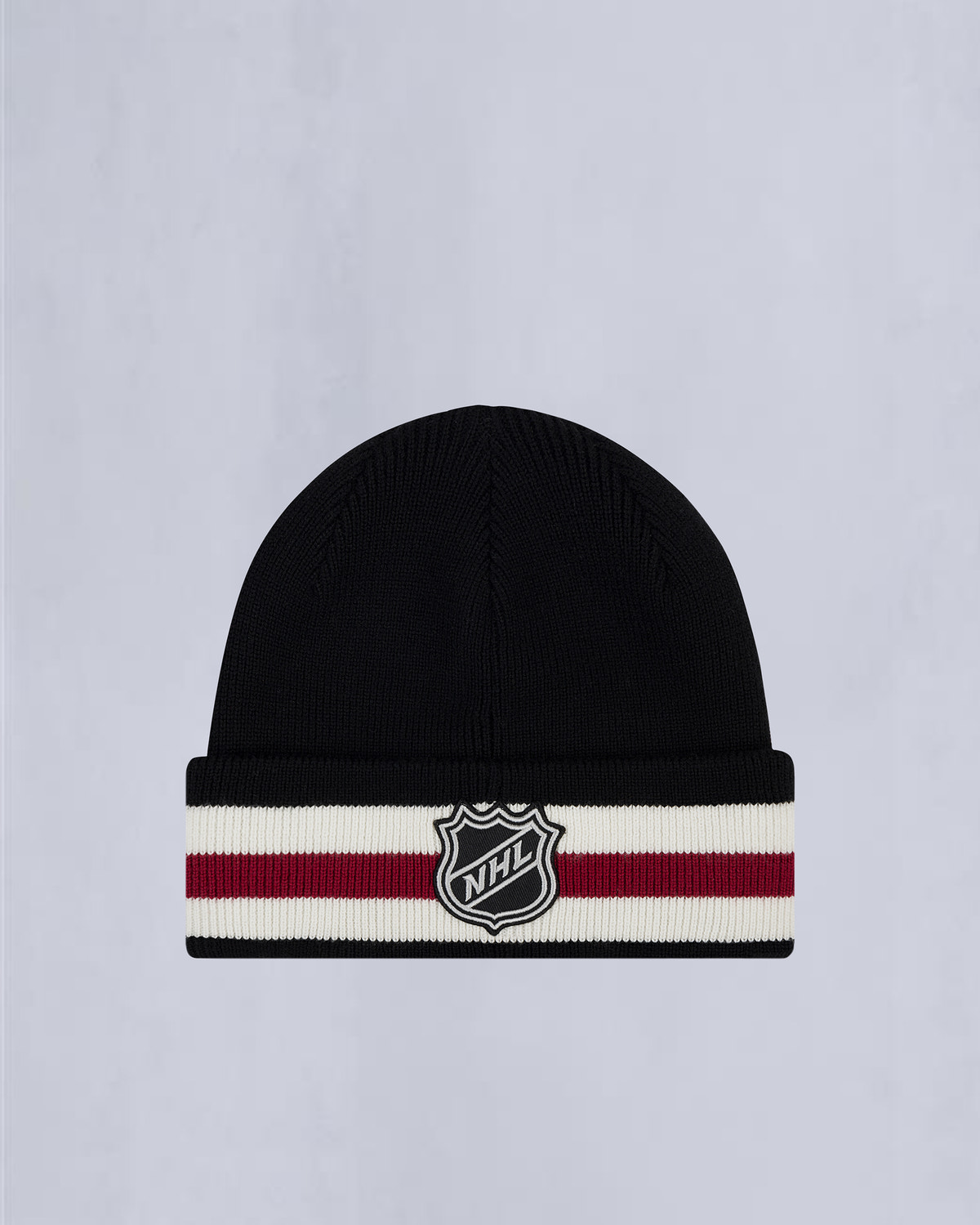 NHL X MOOSE KNUCKLES BEANIE-BLACK/SUMAC/BONE