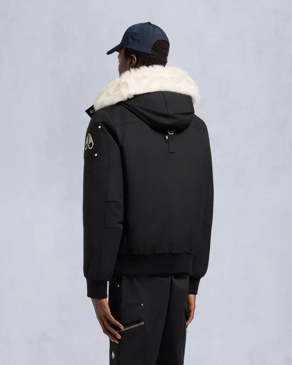 ORIGINAL BALLISTIC NEOSHEAR BOMBER JACKET-BLACK/NATURAL