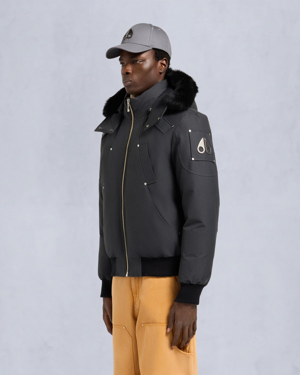 ORIGINAL BALLISTIC NEOSHEAR BOMBER JACKET-CEMENT/BLACK