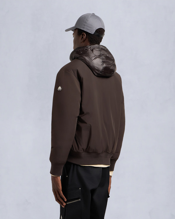 BLOUSON AVIATEUR BRIXTON-ESPRESSO