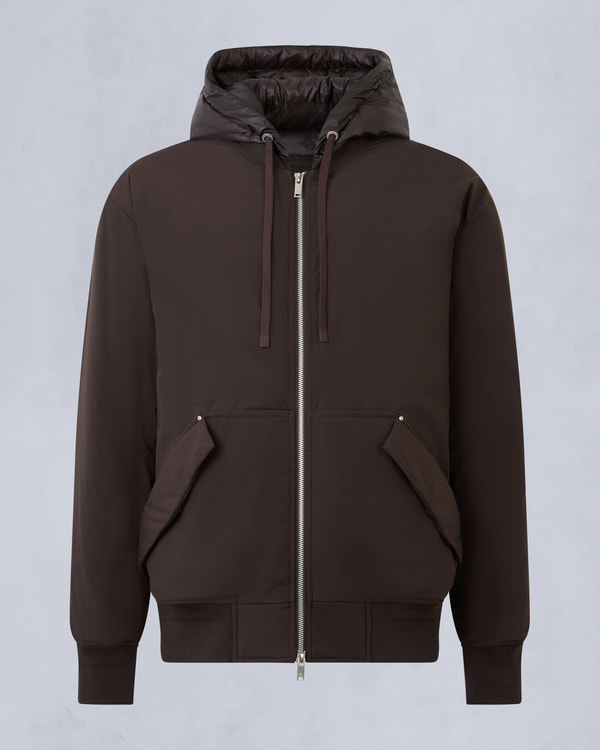 BLOUSON AVIATEUR BRIXTON-ESPRESSO