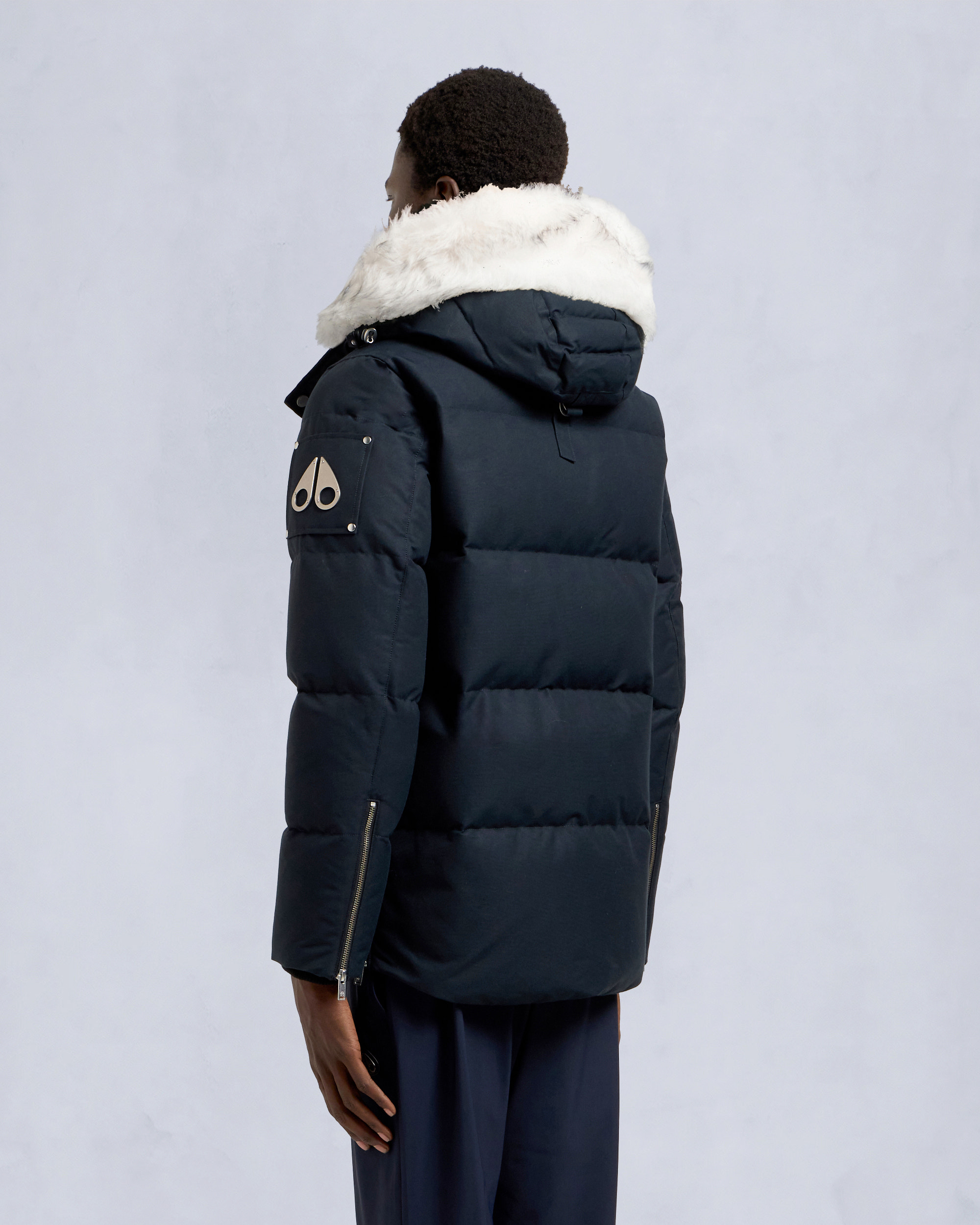 ORIGINAL NEOSHEAR 3Q JACKET-NAVY/NATURAL
