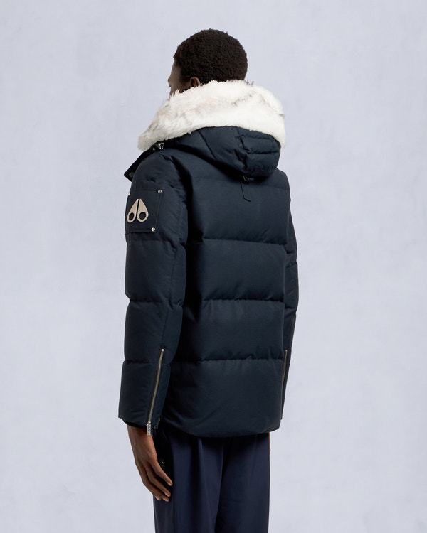 ORIGINAL NEOSHEAR 3Q JACKET-NAVY/NATURAL
