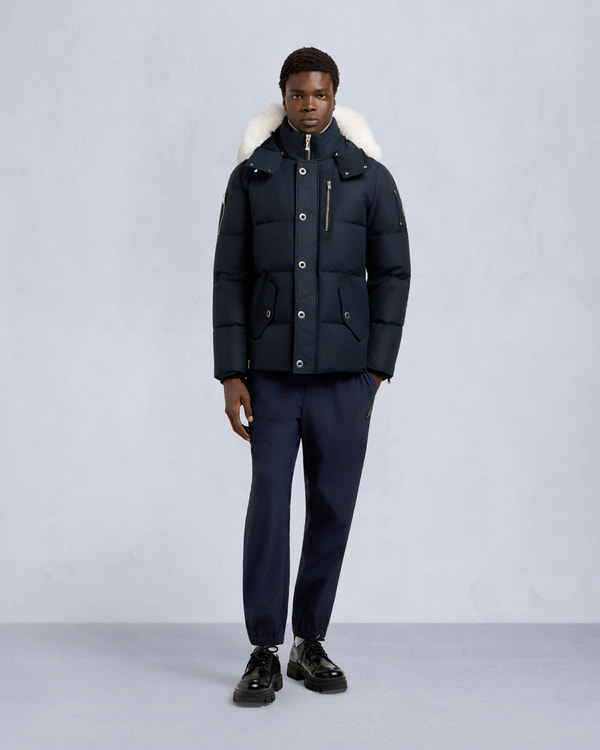 ORIGINAL NEOSHEAR 3Q JACKET-NAVY/NATURAL