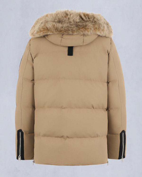 CLOUD 3Q SHEARLING JACKE-DUNE/BRONZE