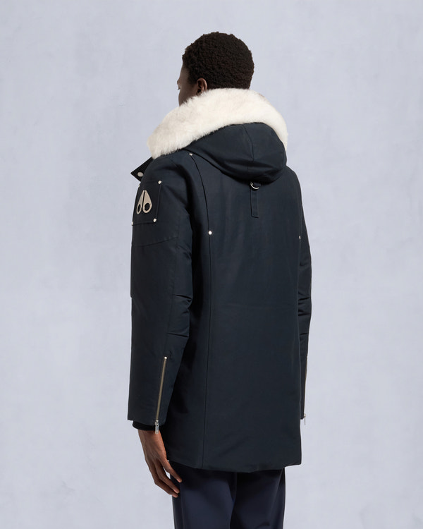 ORIGINAL STIRLING NEOSHEAR PARKA -NAVY/NATURAL