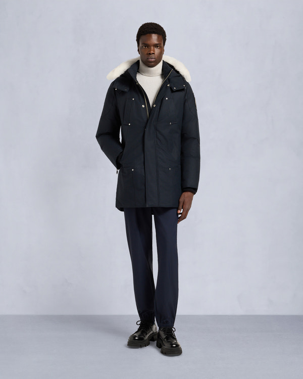 ORIGINAL STIRLING NEOSHEAR PARKA -NAVY/NATURAL