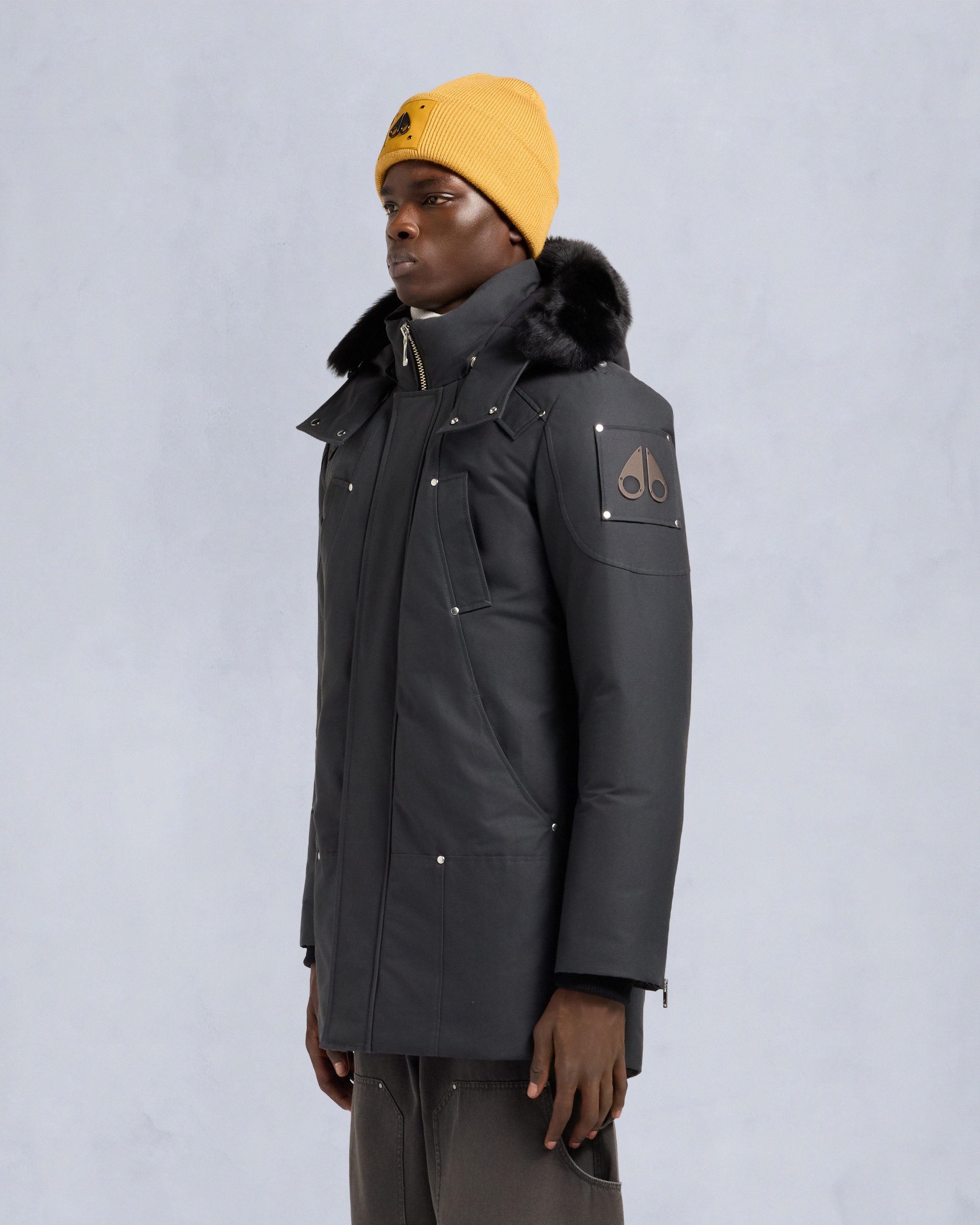 ORIGINAL STIRLING NEOSHEAR PARKA -CEMENT/BLACK