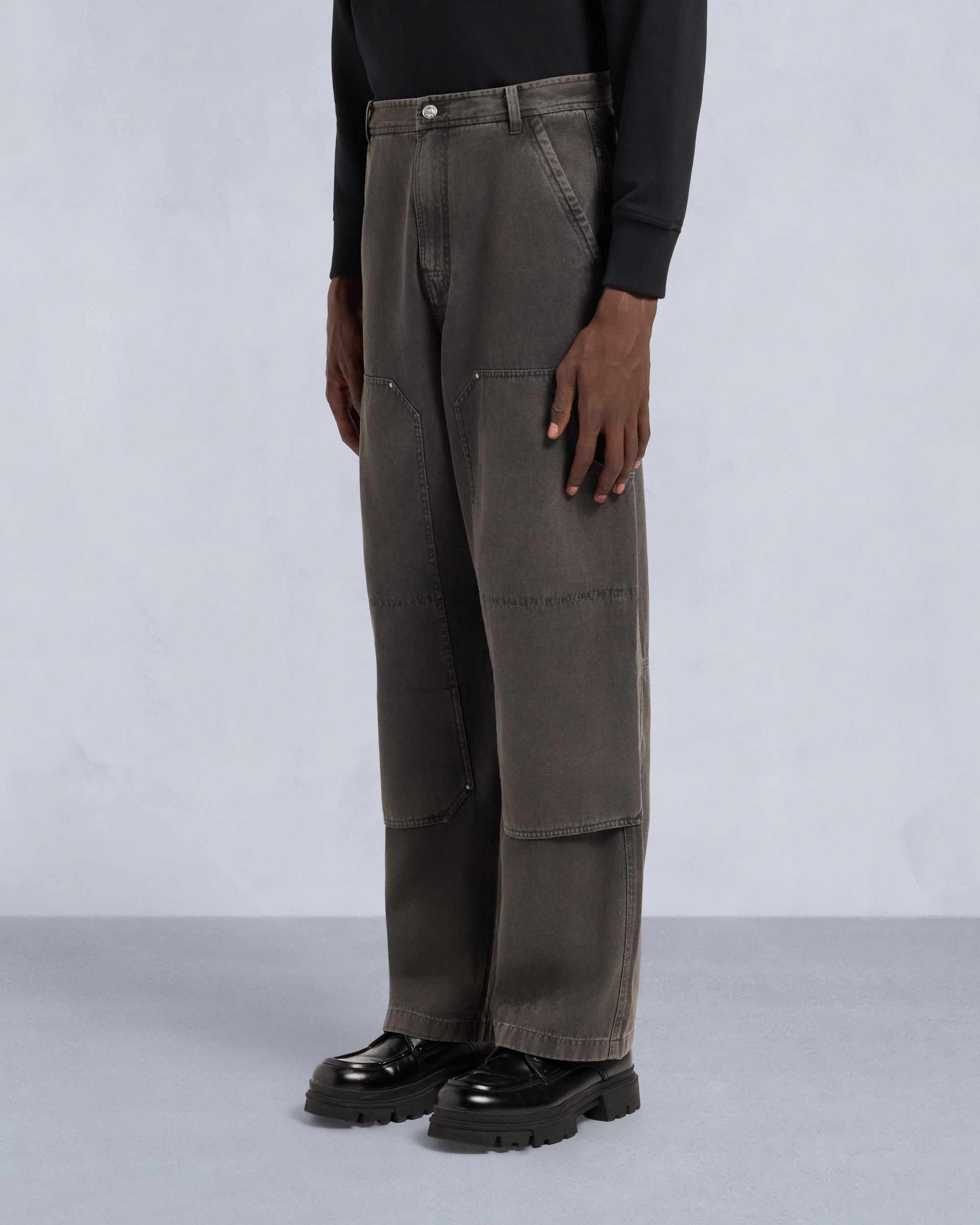 BOLTON UTILITY PANT-BLACK