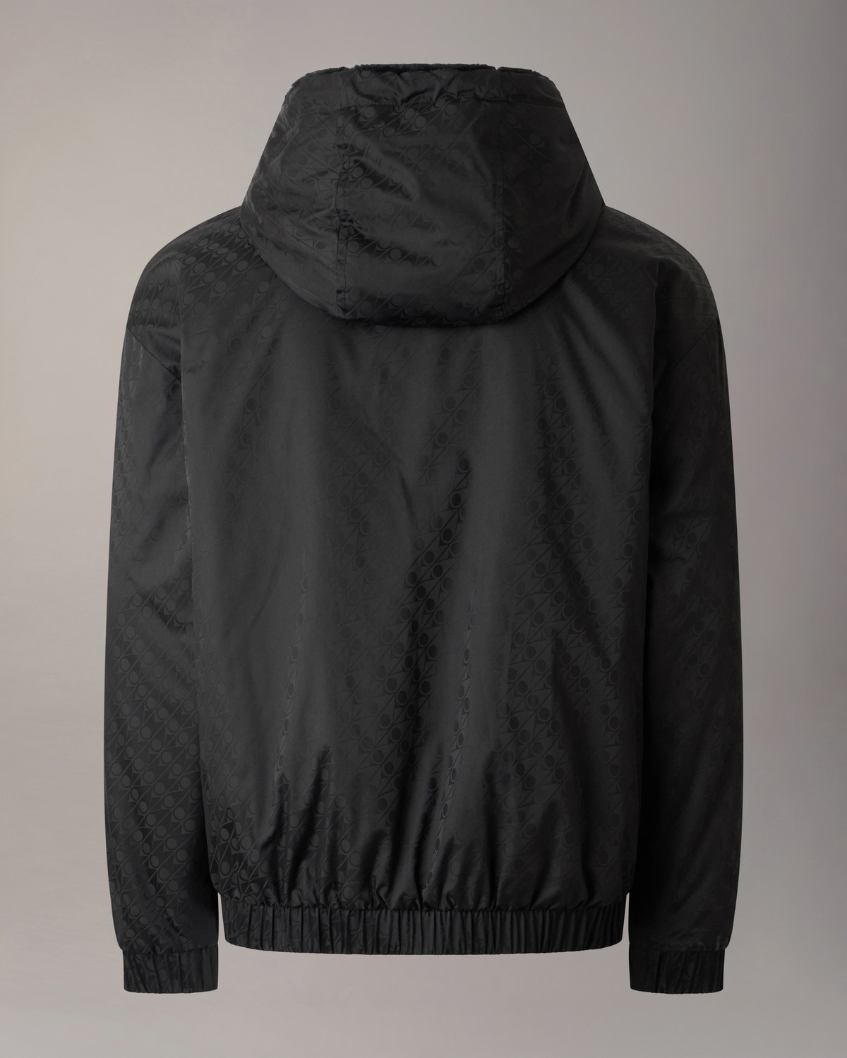BORDEN BUNNY REVERSIBLE JACKET-BLACK MONOGRAM