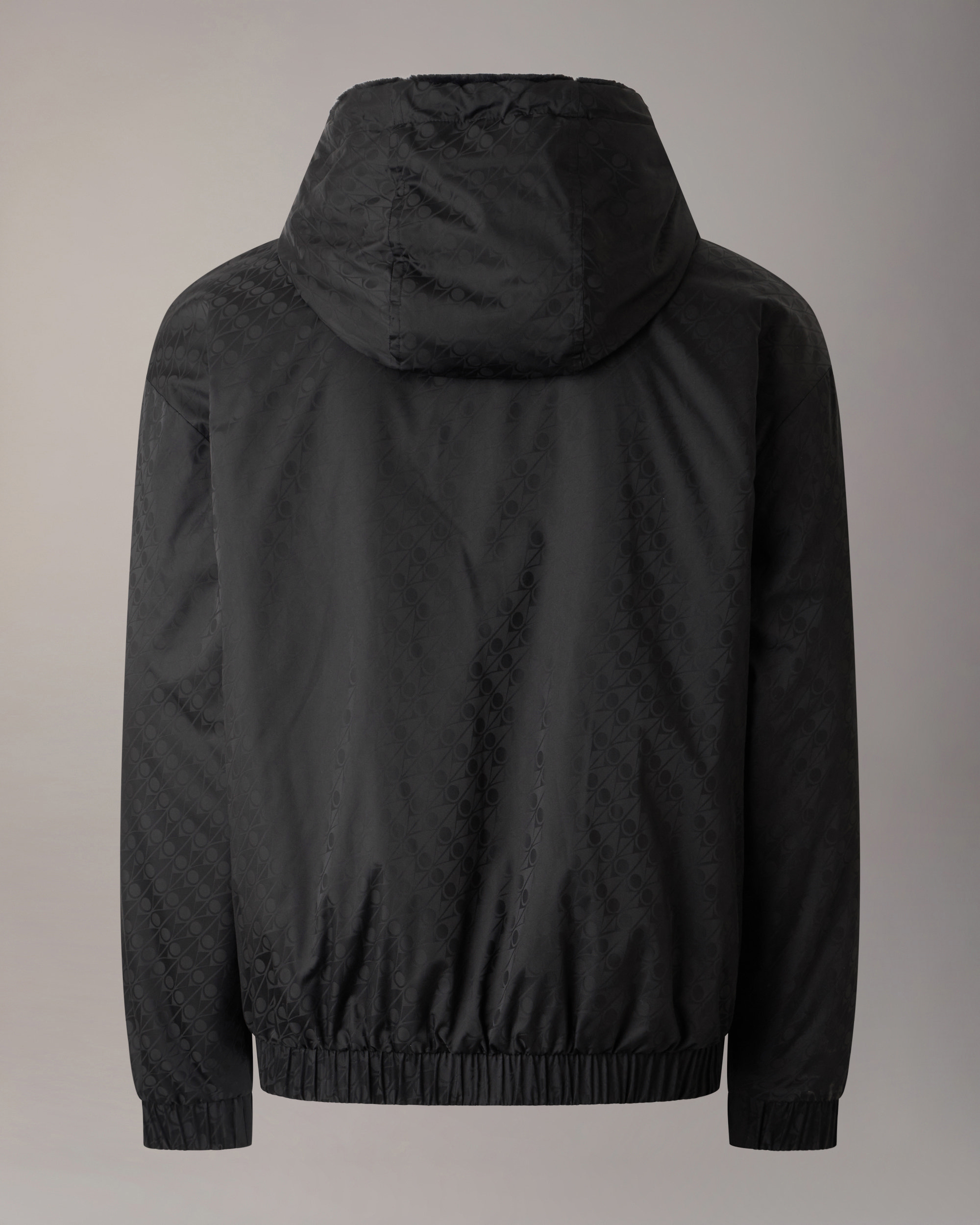 BORDEN BUNNY REVERSIBLE JACKET-BLACK MONOGRAM